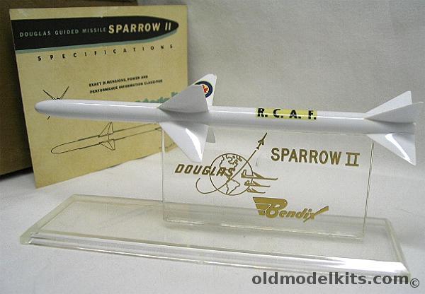 Precise Douglas Bendix  Royal Canadian Air Force Sparrow II Missile For The CF-105 Arrow plastic model kit